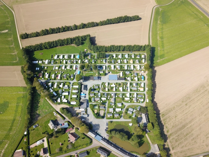 Aire de stationnement et de service Camping La Ferme de la Hêtraie