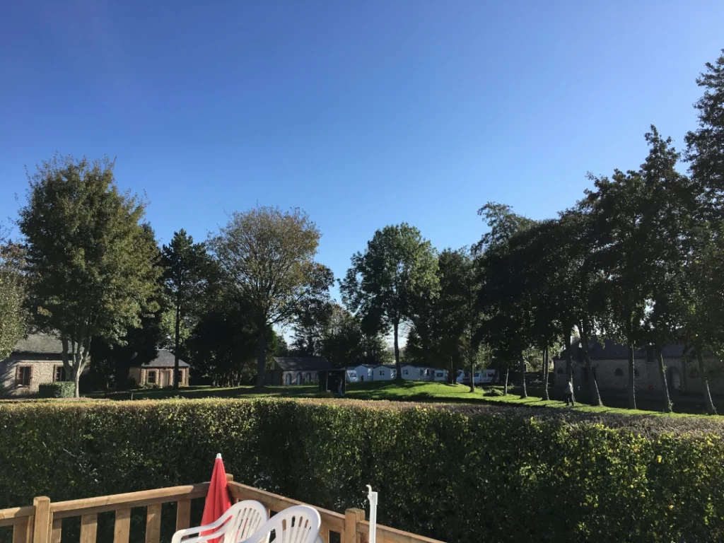 Mobil-home 6 couchages - vue du mobile-home